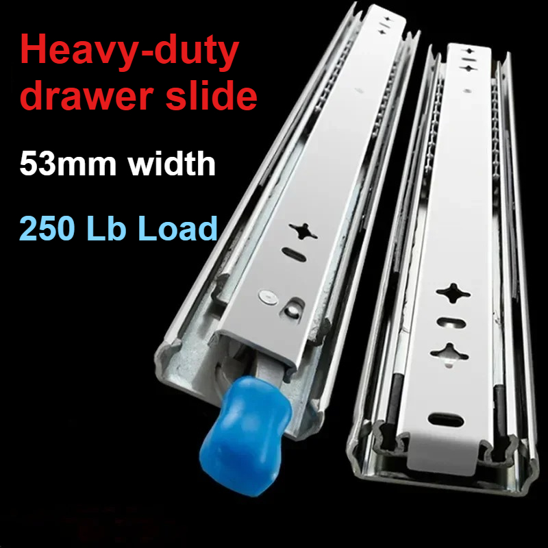 Drawer Slide Pair - 1 paar 53 mm zware ladegeleider