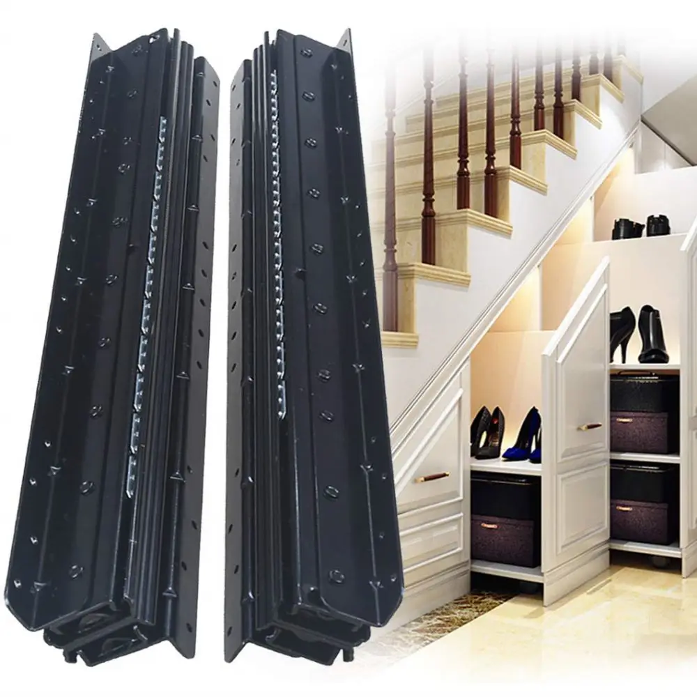 Drawer Slide Pair - Onderbouw ladegeleiders voor zwaar gebruik, volledige