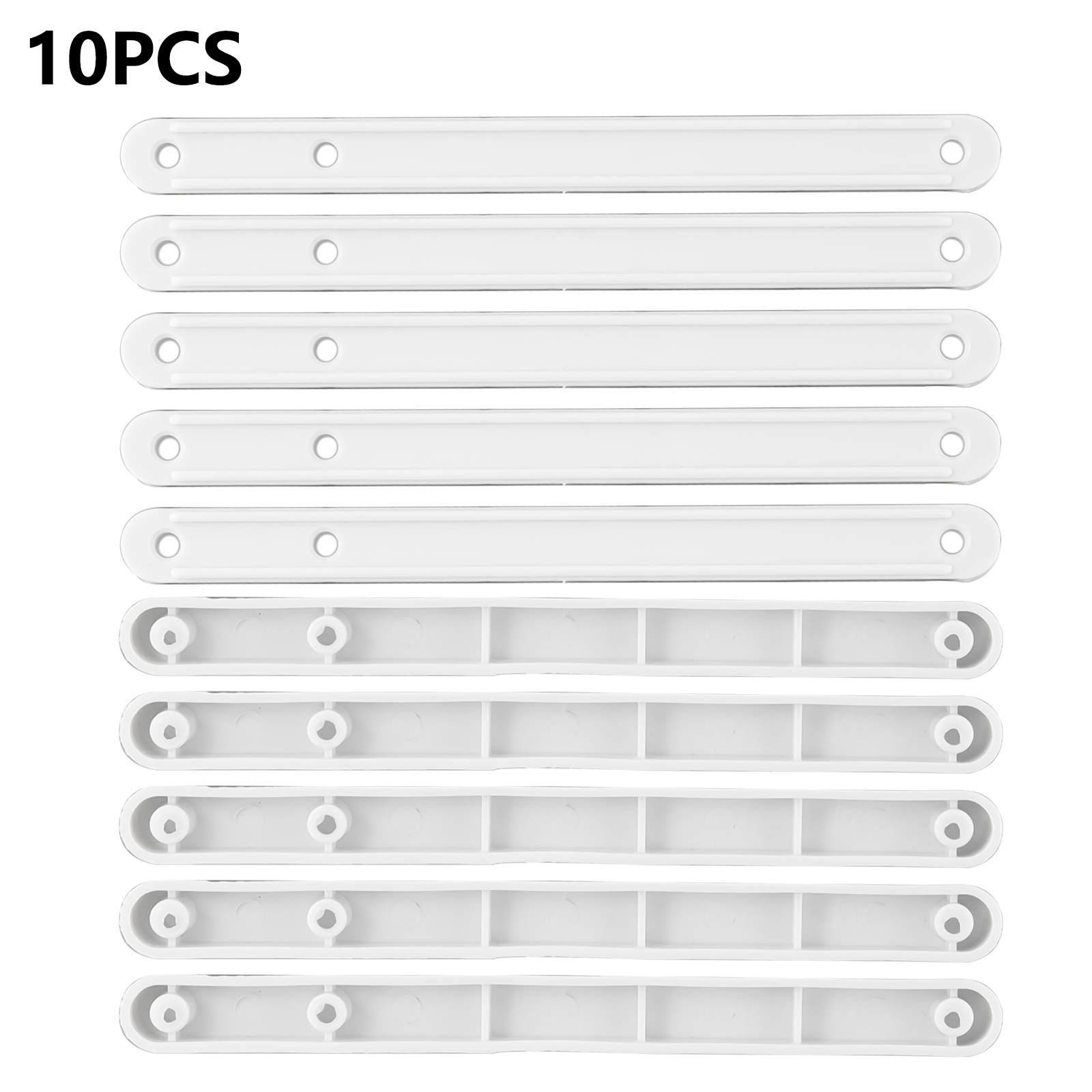 Drawer Slide Pair - 10 Stuks Trekrail Plastic Lade Slides