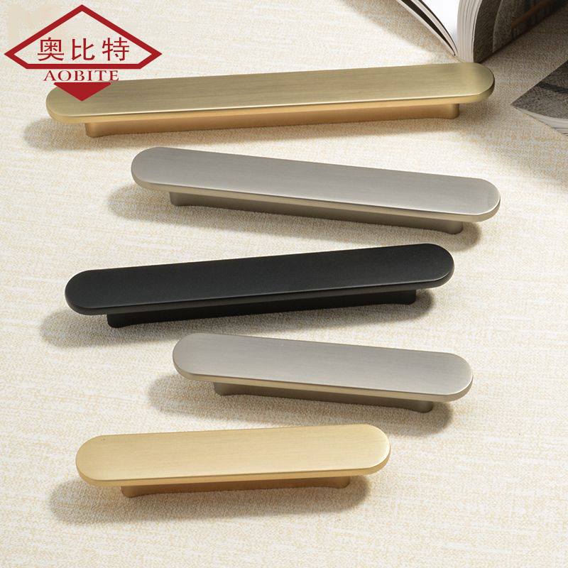 Furniture Hardware Items - AOB Gold Keukenkast Opbergdeurgrepen Zwarte Kast