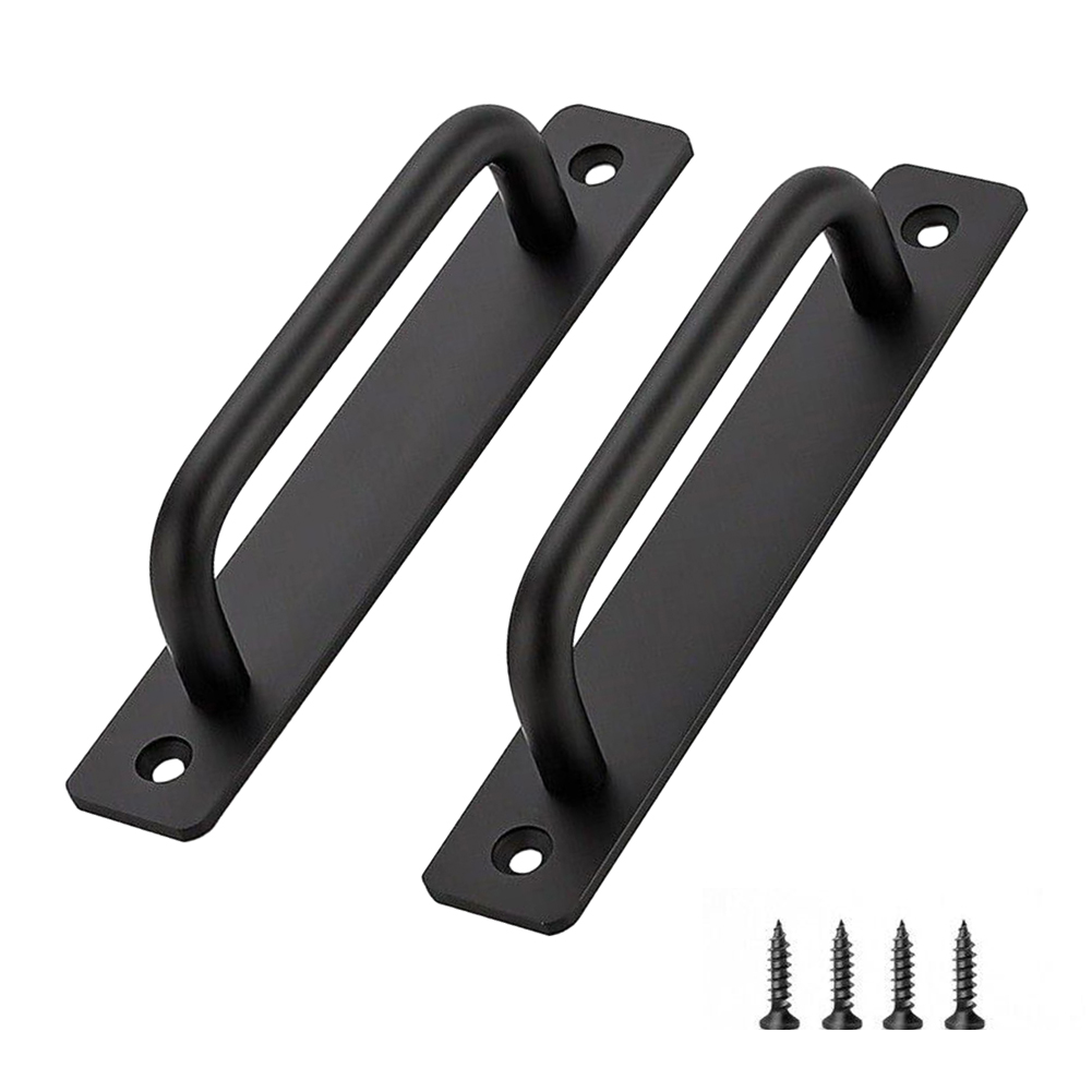 Furniture Hardware Black - 2 Stuks Deur Handgrepen Aluminium Balkon