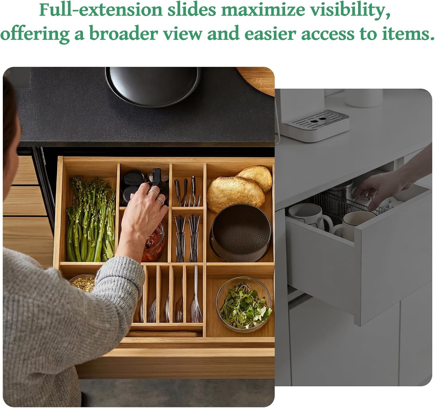 14 inch volledig uittrekbare s - Drawer Slide Pair recensie en prijs