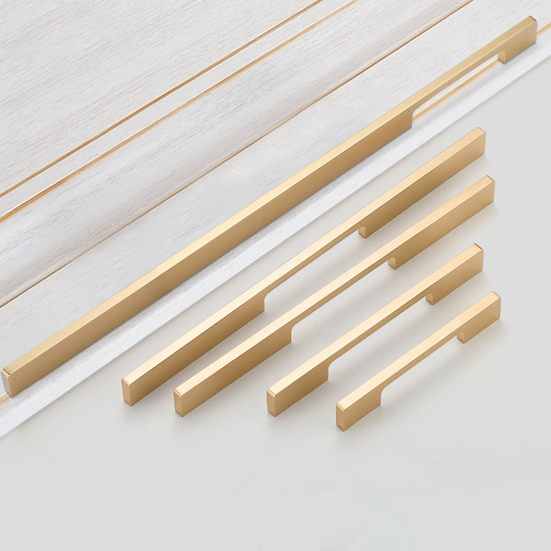 Lange Garderobe Handvat Zwart  - Drawer Pull Gold recensie en prijs