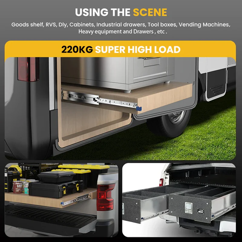 1 Paar Zware Ladekastgeleiders - Drawer Slide Pair recensie en prijs