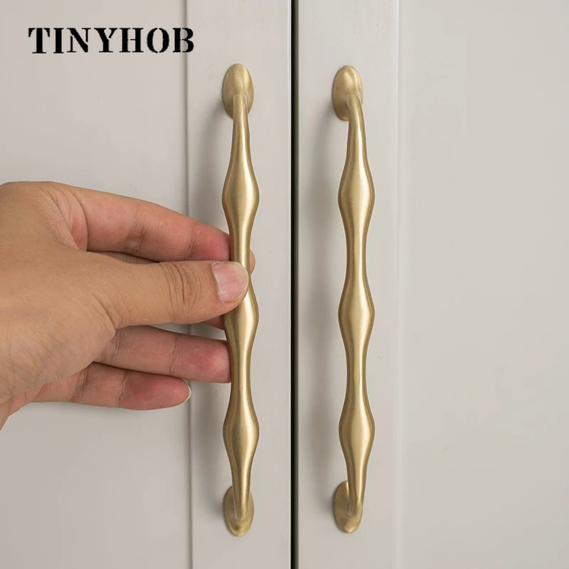 TINYHOB Matte Goud Massief Mes - Drawer Pull Gold recensie en prijs