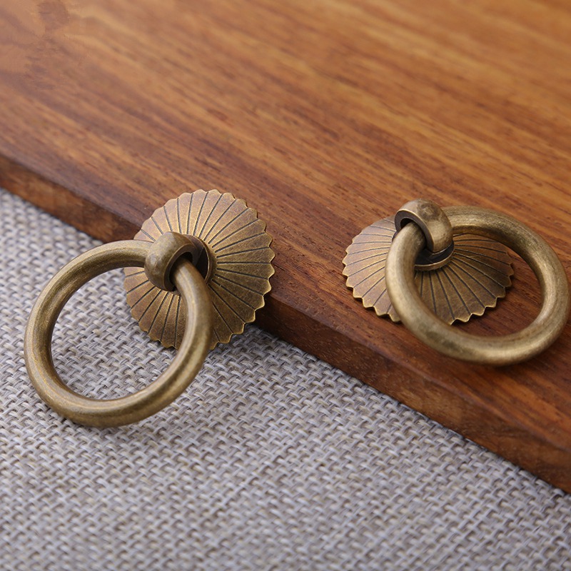 Vintage Messing Kast Ring Knop - Drawer Pull Gold recensie en prijs