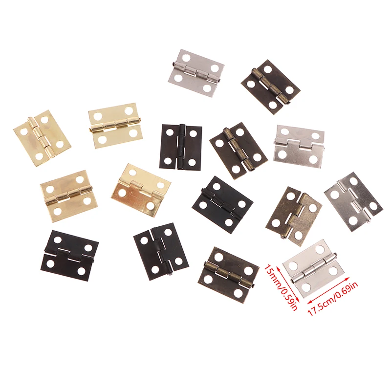 50 stks/doos Scharnieren + 200 - Furniture Hardware Black recensie en prijs