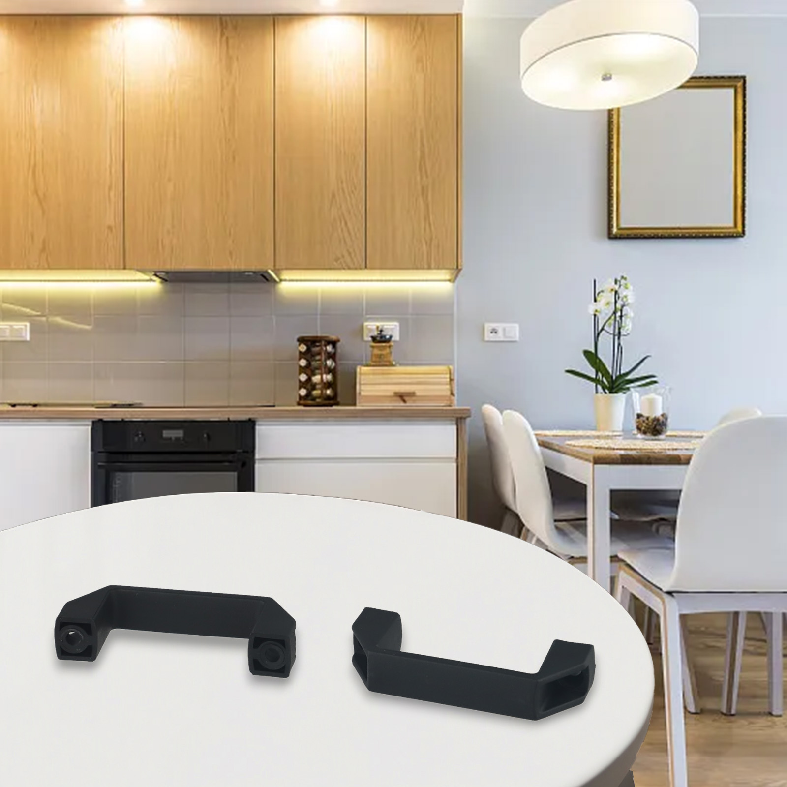 2 STUKS Verdikte Nylon Kastdeu - Furniture Hardware Black recensie en prijs