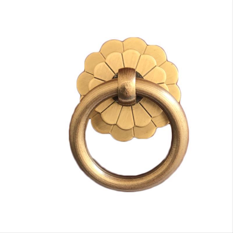 Antiek Messing Kast Ring Knopp - Drawer Pull Gold recensie en prijs