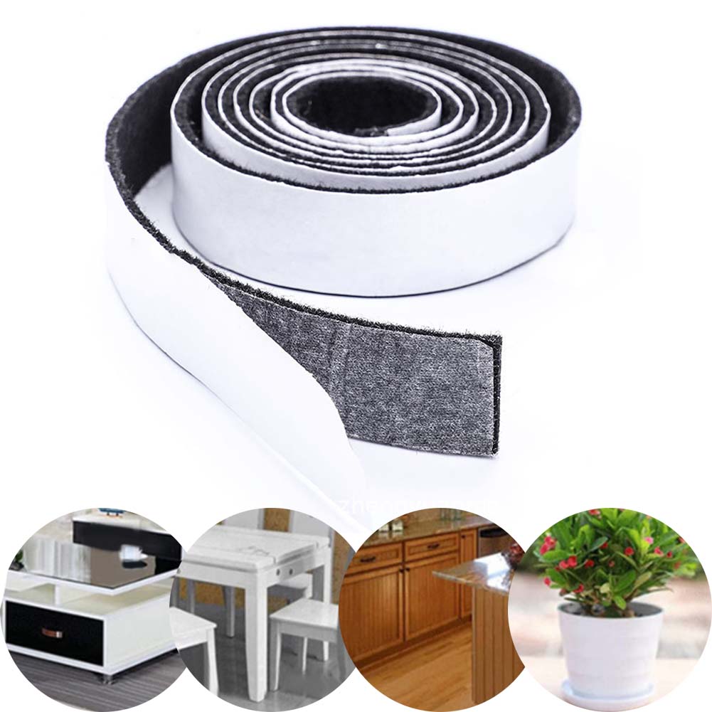 Stille viltstrip, zelfklevende - Furniture Hardware Black recensie en prijs