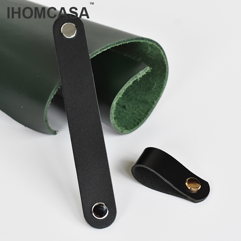 IHOMCASA Zwart Lederen Knoppen - Furniture Hardware Restoration recensie en prijs