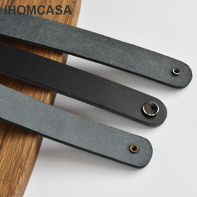 IHOMCASA Zwart Lederen Knoppen - Furniture Hardware Restoration recensie en prijs