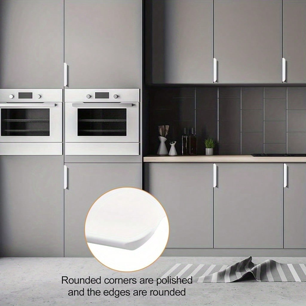8-pack vingergrepen, metalen v - Furniture Hardware Restoration recensie en prijs