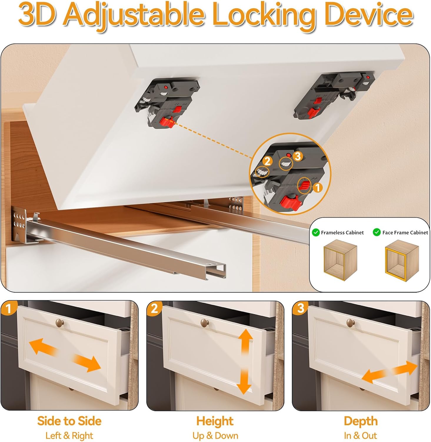 21 inch onderbouw soft-close l - Drawer Slide Pair recensie en prijs