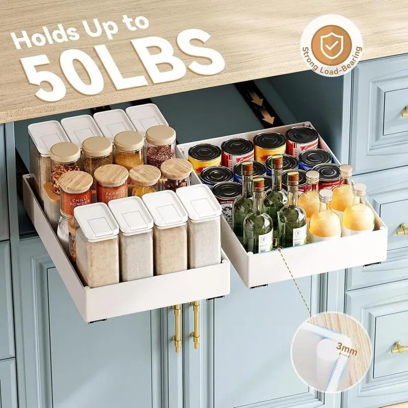 1-2 stks Keuken Organizer Uitt - Drawer Slide Pair recensie en prijs