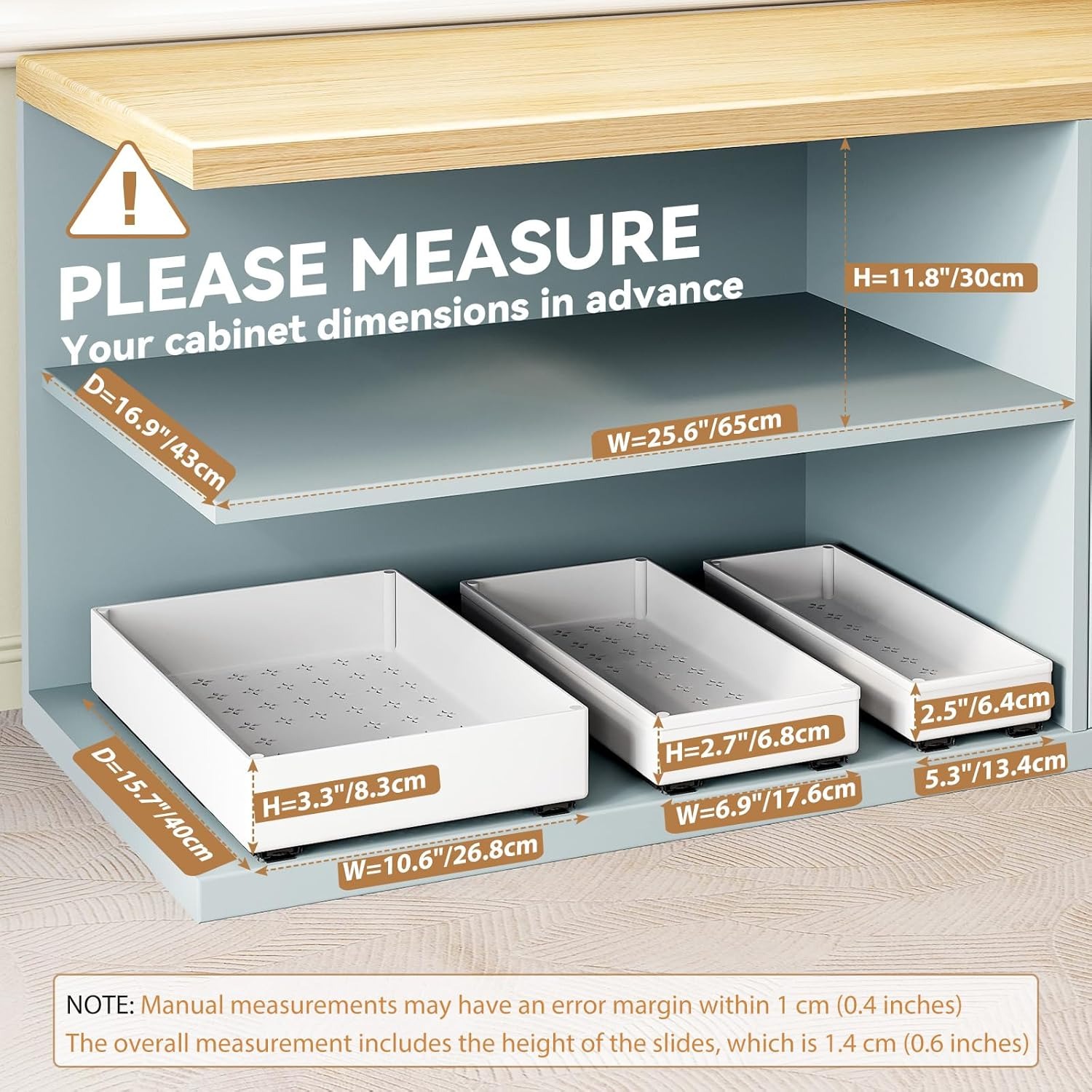 1-2 stks Keuken Organizer Uitt - Drawer Slide Pair recensie en prijs