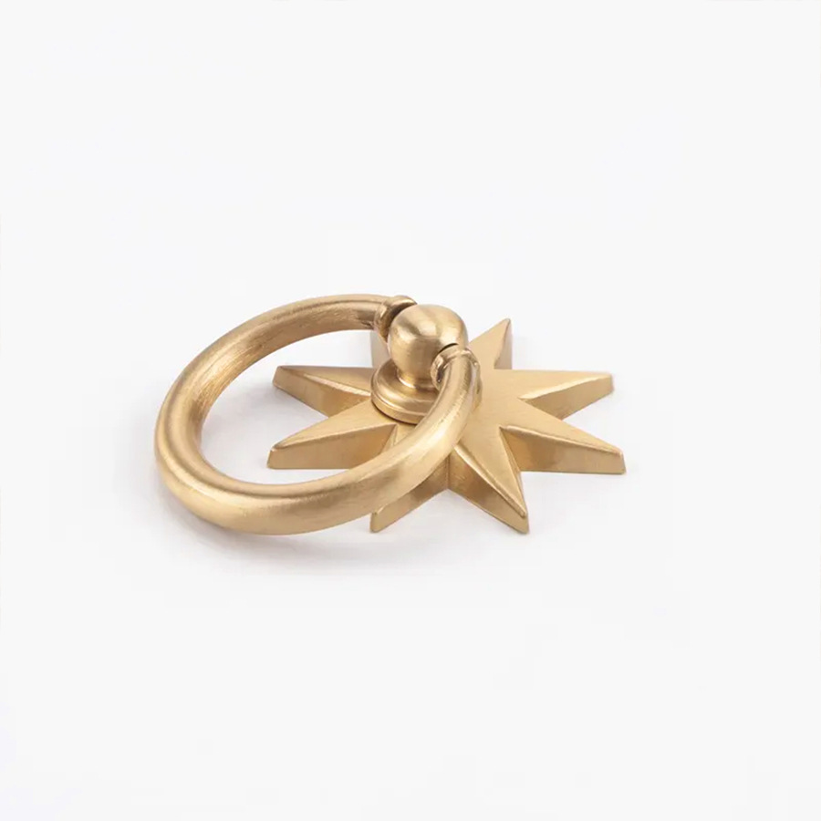 Anijsster-vormige kastgrepen a - Drawer Pull Gold recensie en prijs
