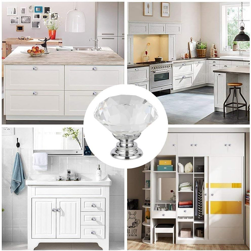 6 Stuks Kastknop Met Schroeven - Furniture Hardware Restoration recensie en prijs