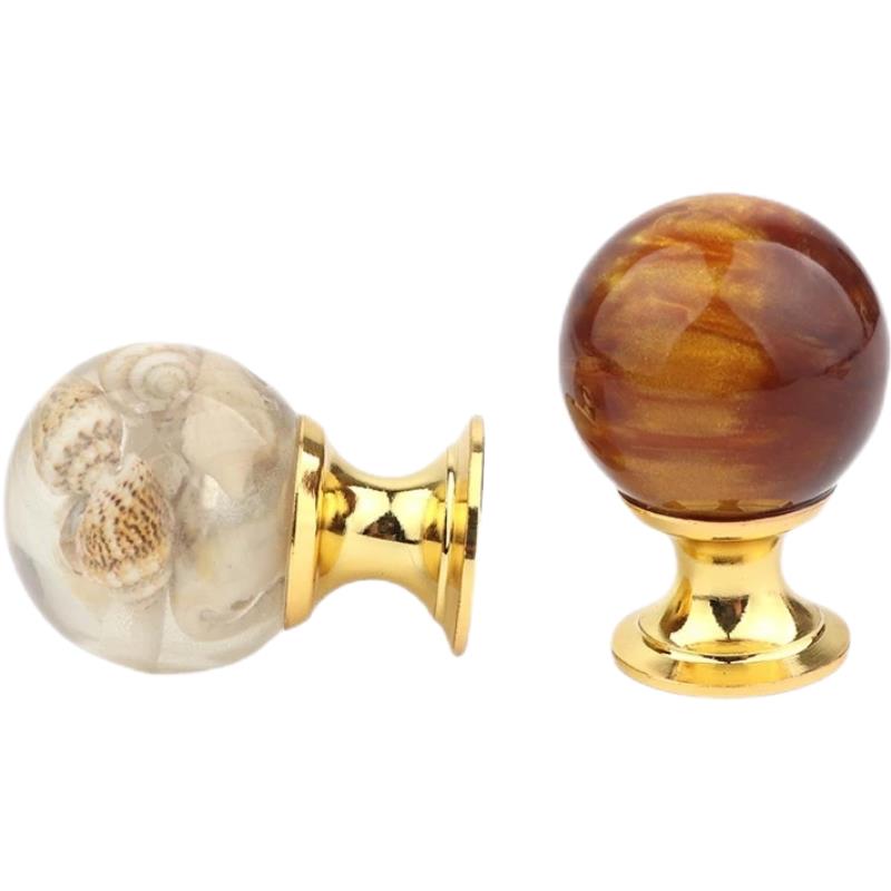 Amber Shell Tiger Eye Gold Kas - Drawer Pull Gold recensie en prijs
