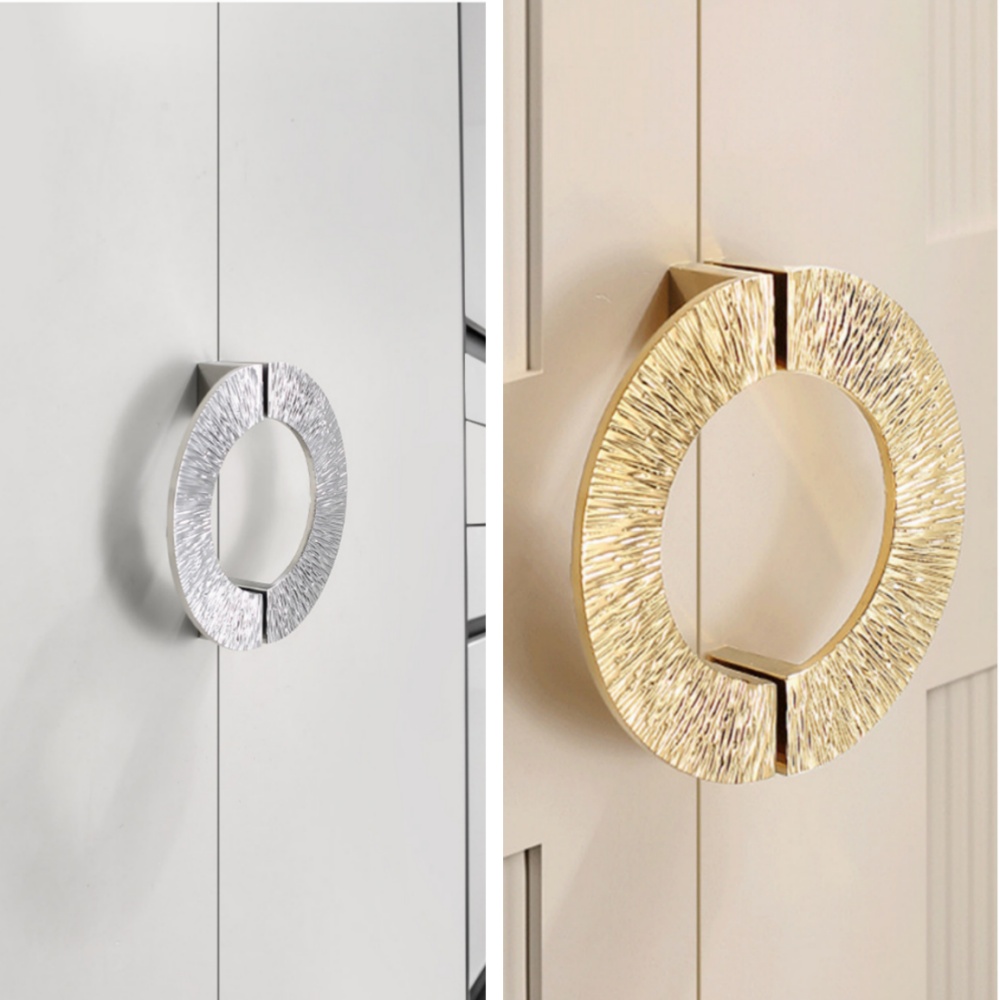 Luxe halfronde meubelkast hand - Drawer Pull Gold recensie en prijs