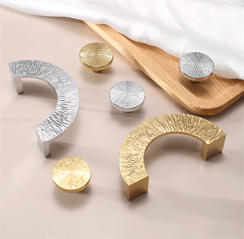 Luxe halfronde meubelkast hand - Drawer Pull Gold recensie en prijs