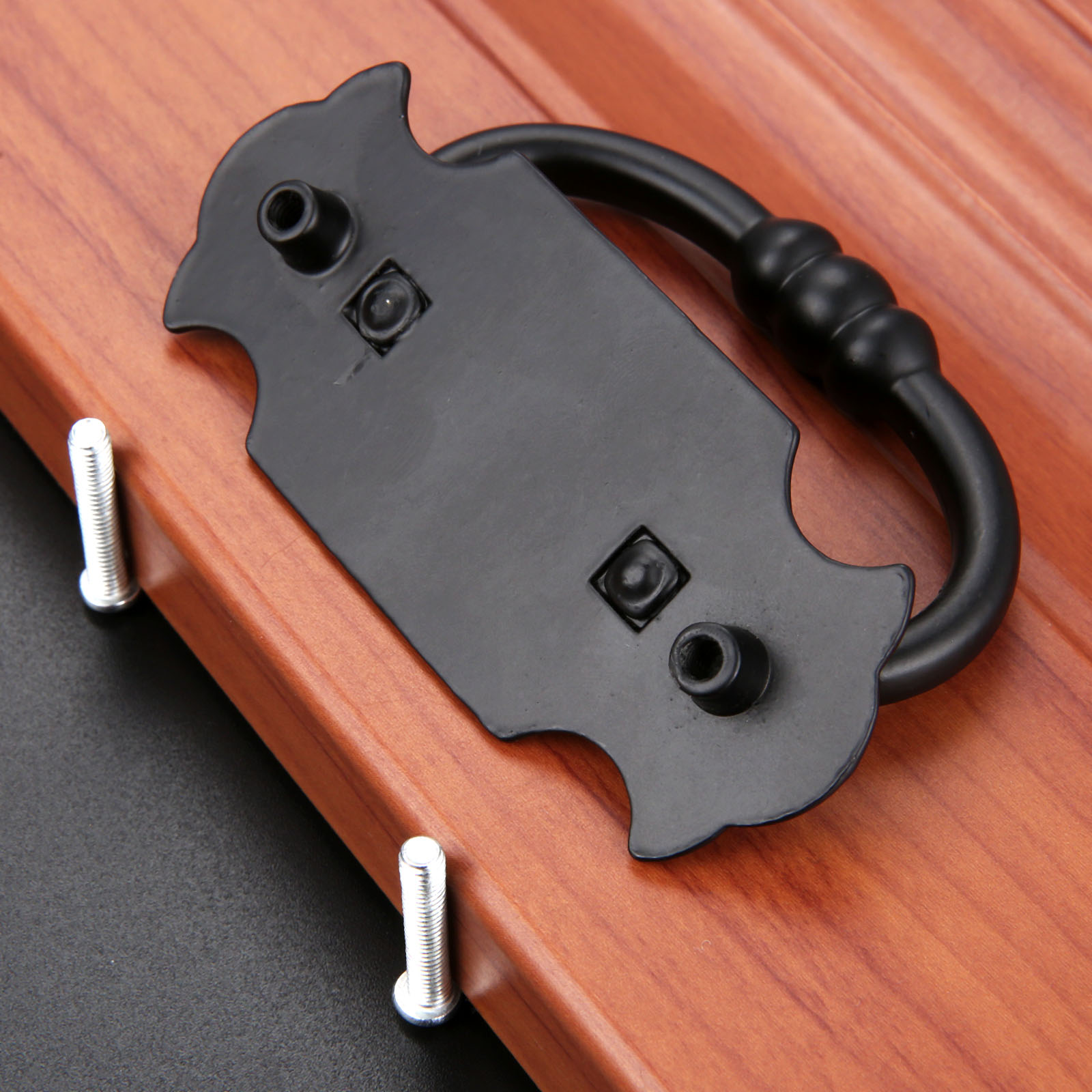 1Pc 88*56Mm Zwart Handvat Zink - Furniture Hardware Black recensie en prijs
