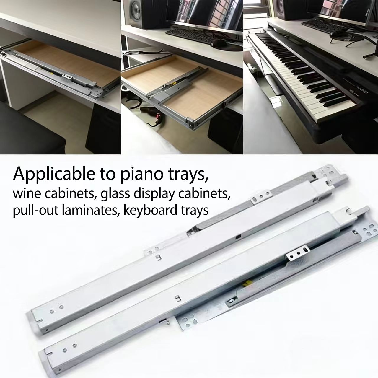 1 paar sieradenkast tabak glaz - Drawer Slide Pair recensie en prijs